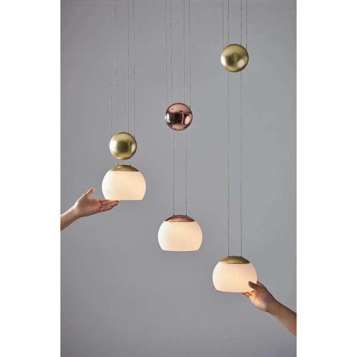 Seed Design - JoJo Pendant Light - SLD-880-CPR | Montreal Lighting & Hardware