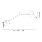 Seed Design - Laito Gentle Wall Lamp - SQ-793MWRL | Montreal Lighting & Hardware