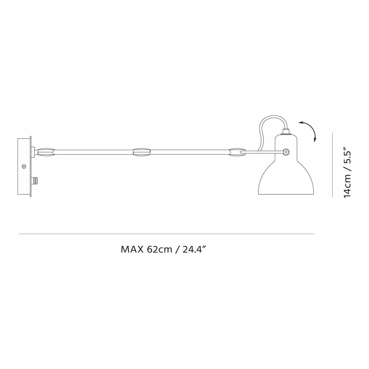 Seed Design - Laito opal Wall Lamp Large - SQ-793WA-GLS | Montreal Lighting & Hardware