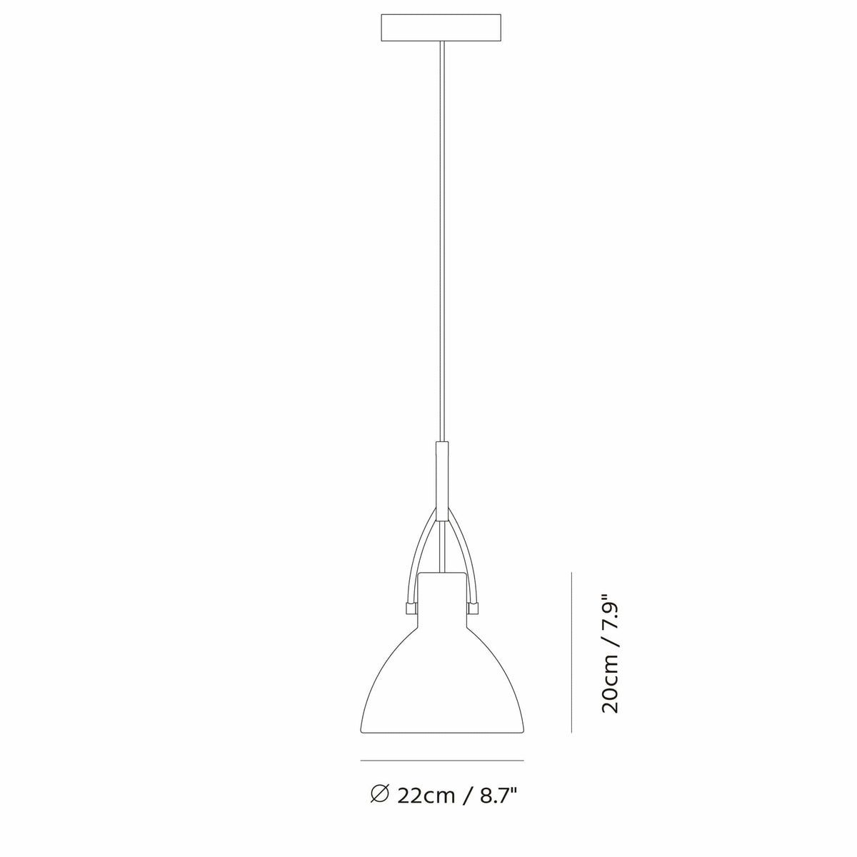 Seed Design - Laito Pendant Light - SQ-8961MP-BK | Montreal Lighting & Hardware