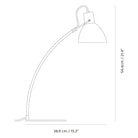 Seed Design - Laito Wood Table Lamp - SQ-893DWR-DGY | Montreal Lighting & Hardware
