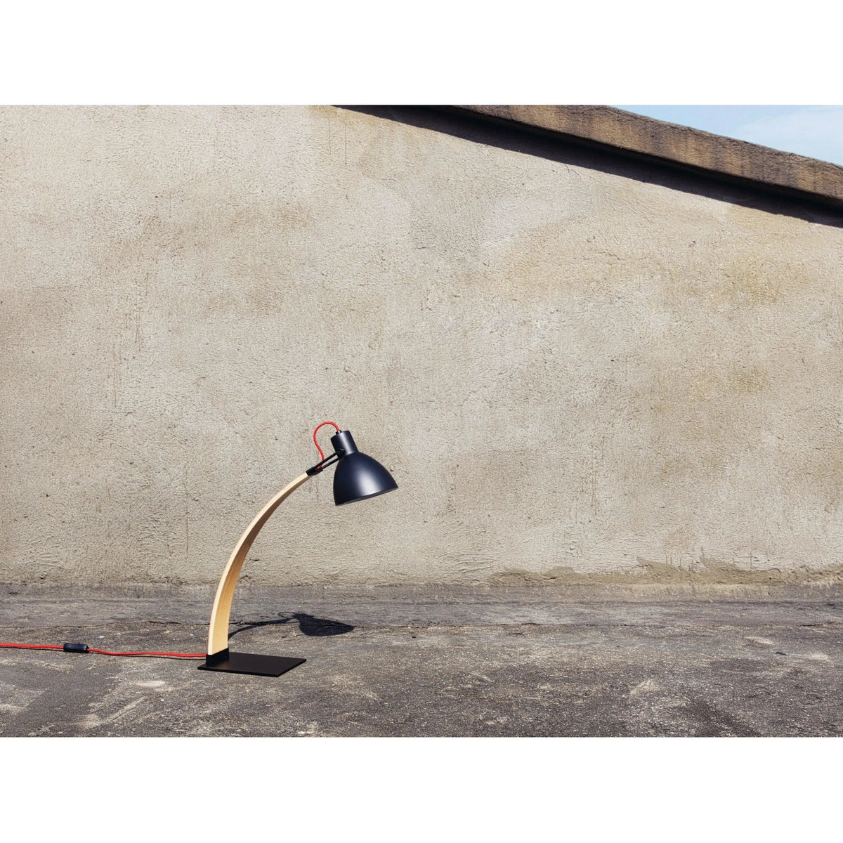 Seed Design - Laito Wood Table Lamp - SQ-893DWR-DGY | Montreal Lighting & Hardware