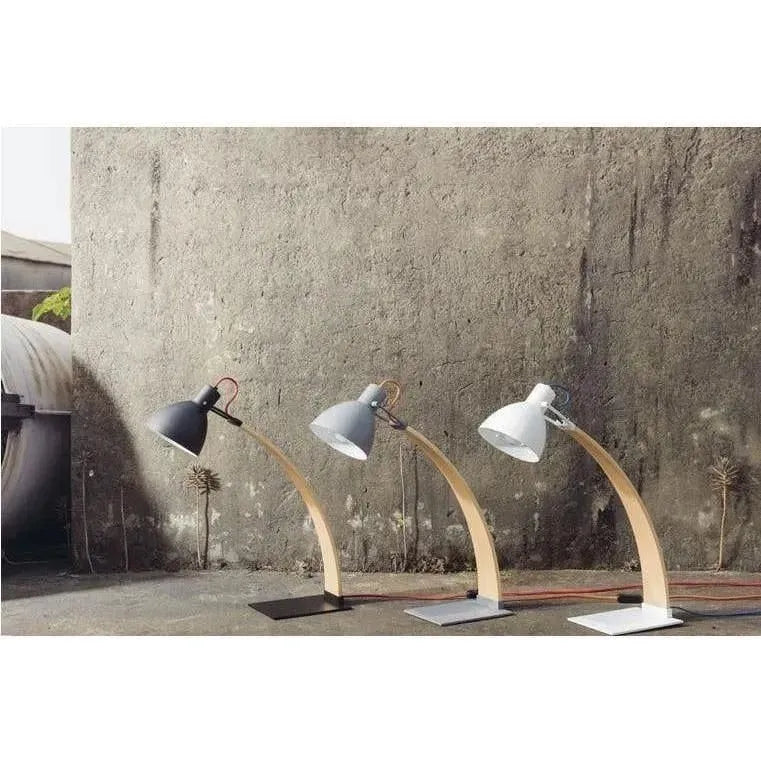 Seed Design - Laito Wood Table Lamp - SQ-893DWR-DGY | Montreal Lighting & Hardware