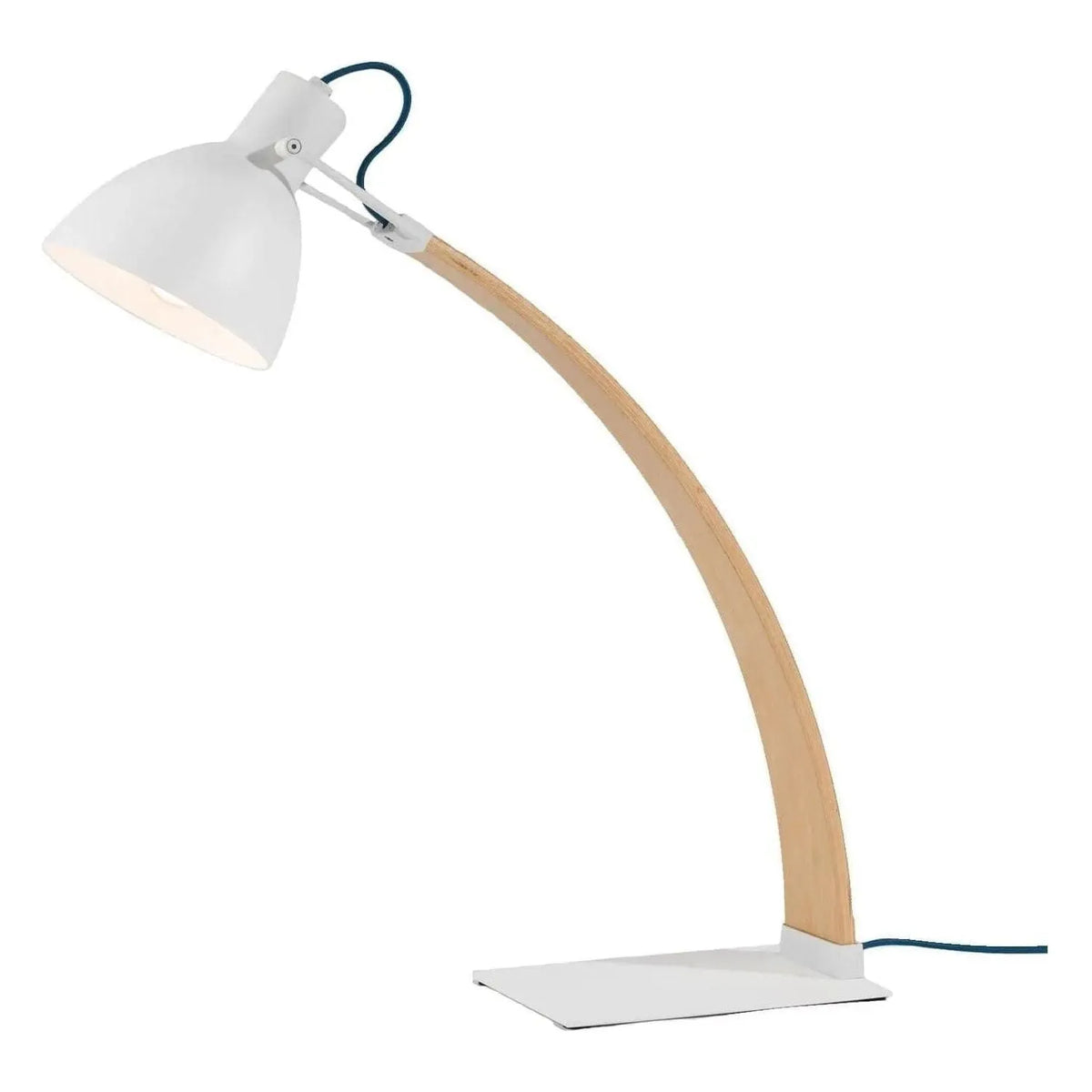 Seed Design - Laito Wood Table Lamp - SQ-893DWR-WH | Montreal Lighting & Hardware