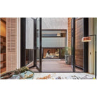 Seed Design - Lalu+ Floor Lamp - SQ-250MFR-CPR | Montreal Lighting & Hardware