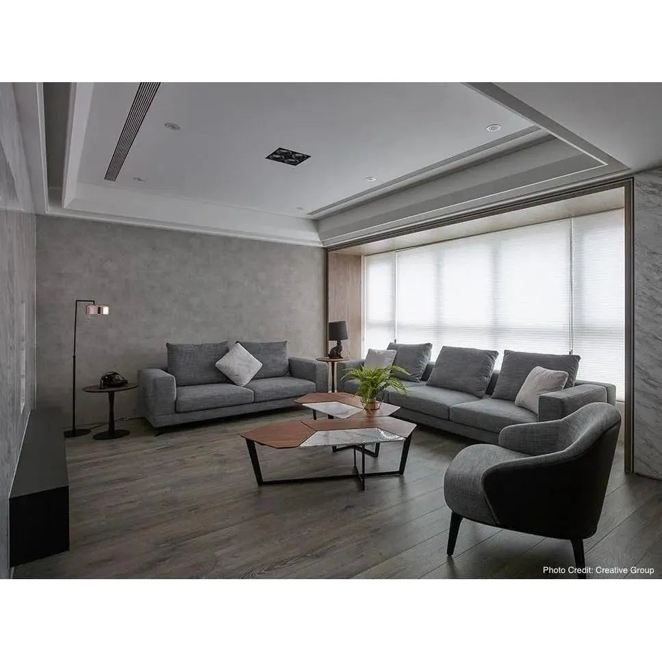 Seed Design - Lalu+ Floor Lamp - SQ-250MFR-CPR | Montreal Lighting & Hardware