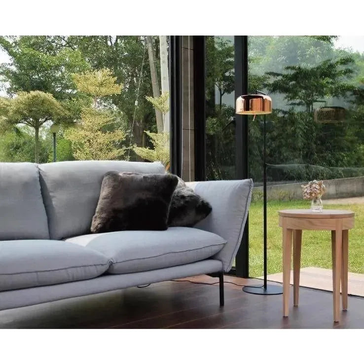 Seed Design - Lalu+ Floor Lamp - SQ-250MFR-CPR | Montreal Lighting & Hardware