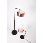 Seed Design - Lalu+ Floor Lamp - SQ-250MFR-CPR | Montreal Lighting & Hardware