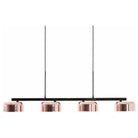 Seed Design - Lalu+ Pendant Light - SQ-250MCTR4-CPR | Montreal Lighting & Hardware