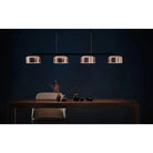 Seed Design - Lalu+ Pendant Light - SQ-250MCTR4-CPR | Montreal Lighting & Hardware