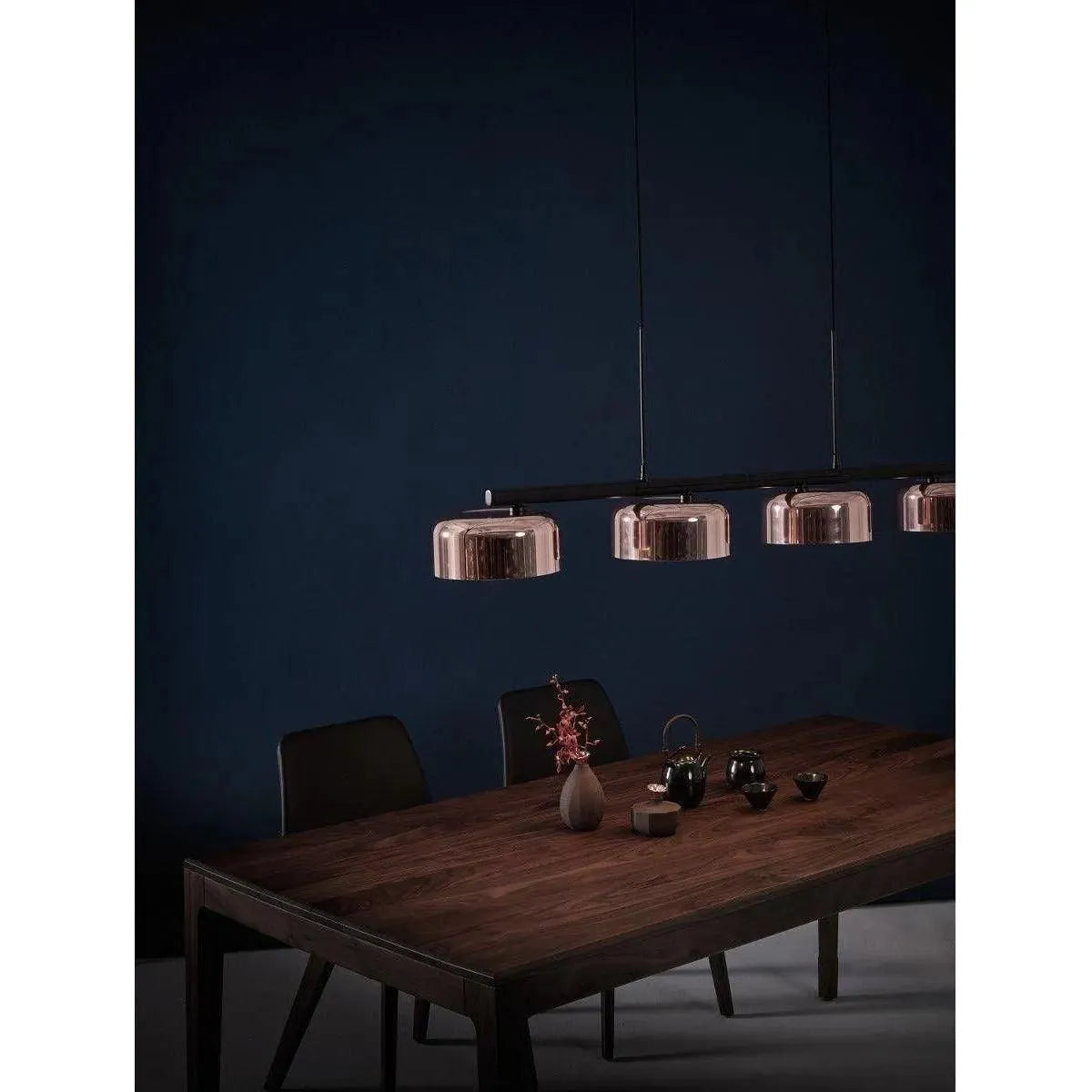 Seed Design - Lalu+ Pendant Light - SQ-250MCTR4-CPR | Montreal Lighting & Hardware