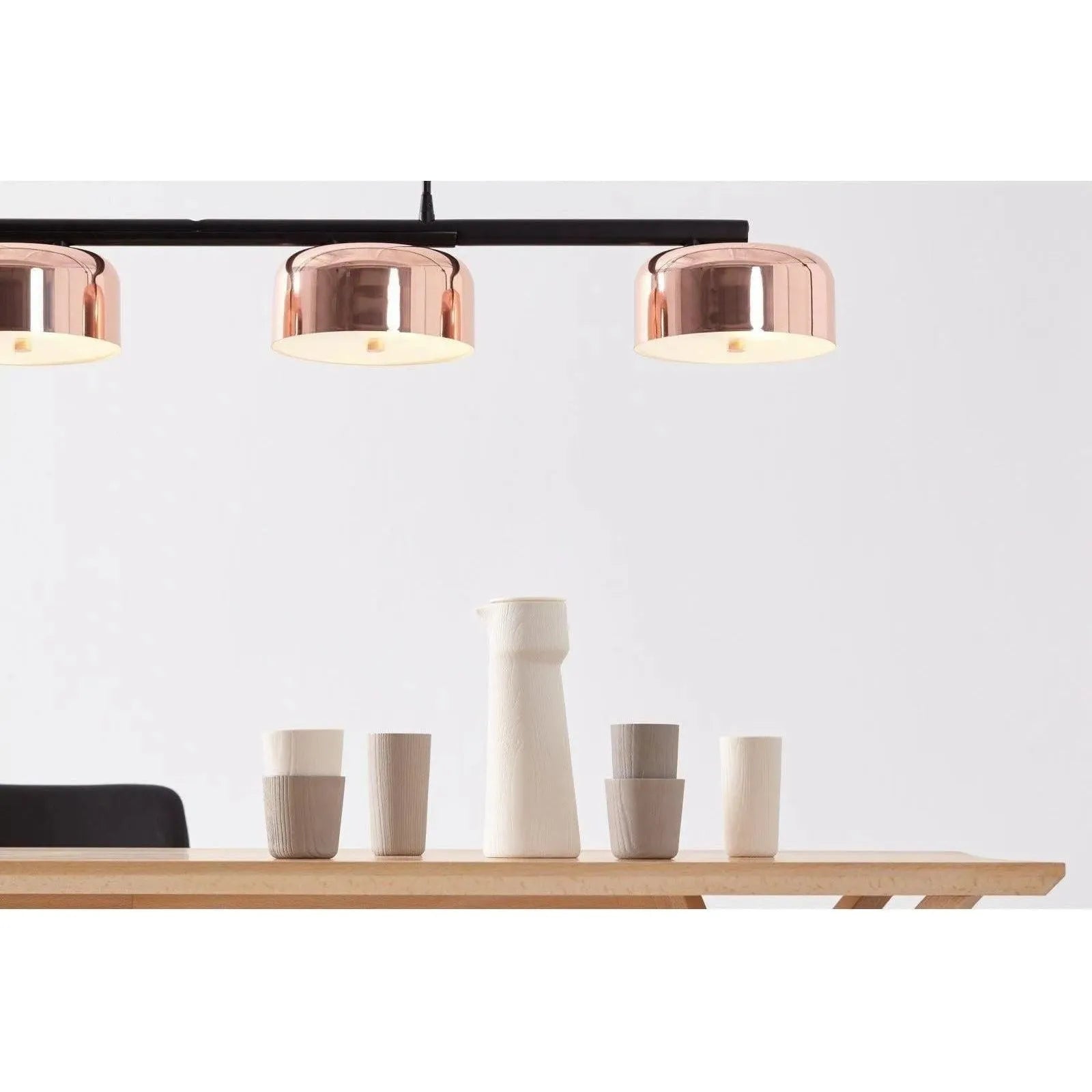 Seed Design - Lalu+ Pendant Light - SQ-250MCTR4-CPR | Montreal Lighting & Hardware