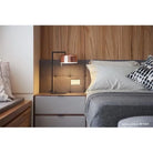 Seed Design - Lalu+ Table Lamp - SQ-250MDR-CPR | Montreal Lighting & Hardware