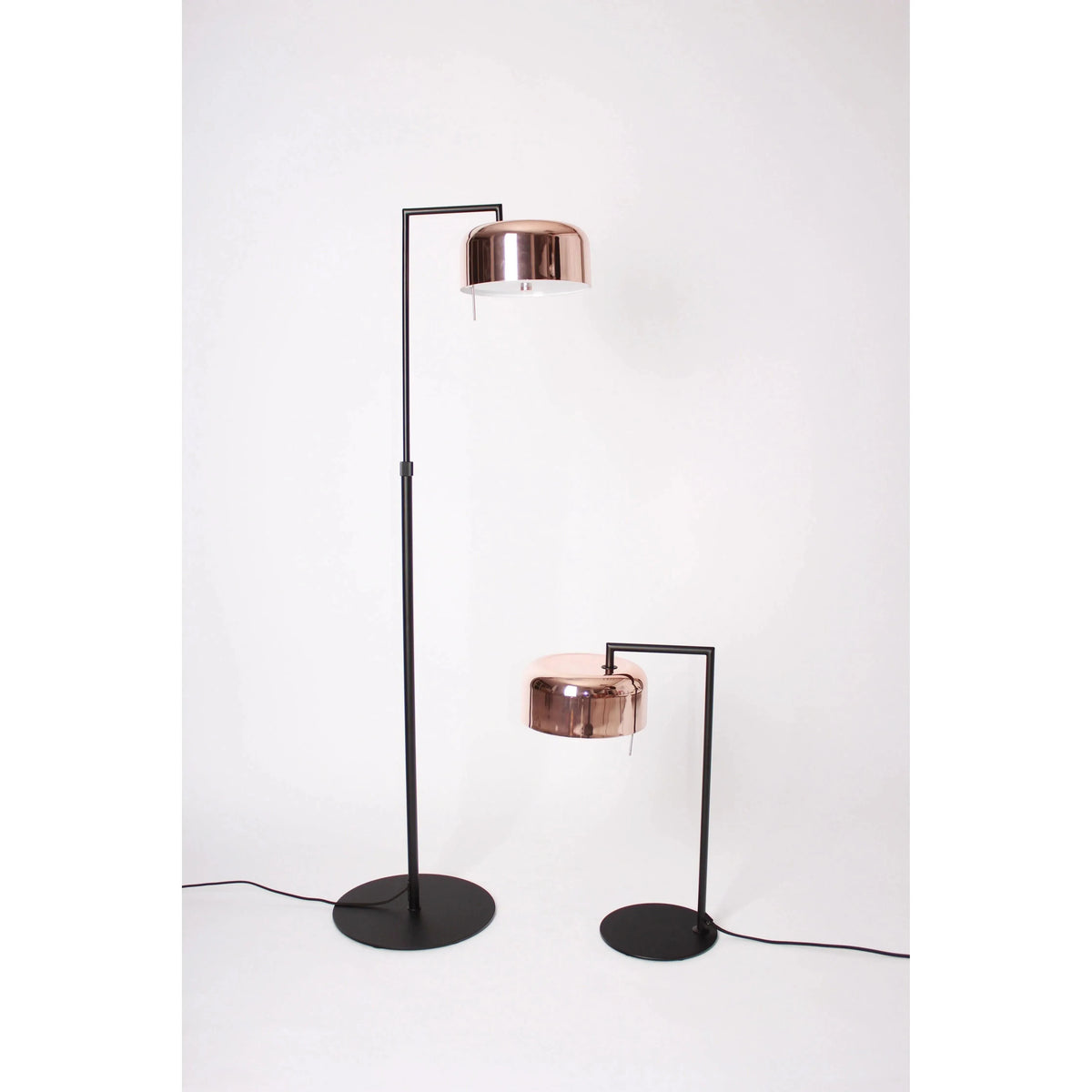 Seed Design - Lalu+ Table Lamp - SQ-250MDR-CPR | Montreal Lighting & Hardware