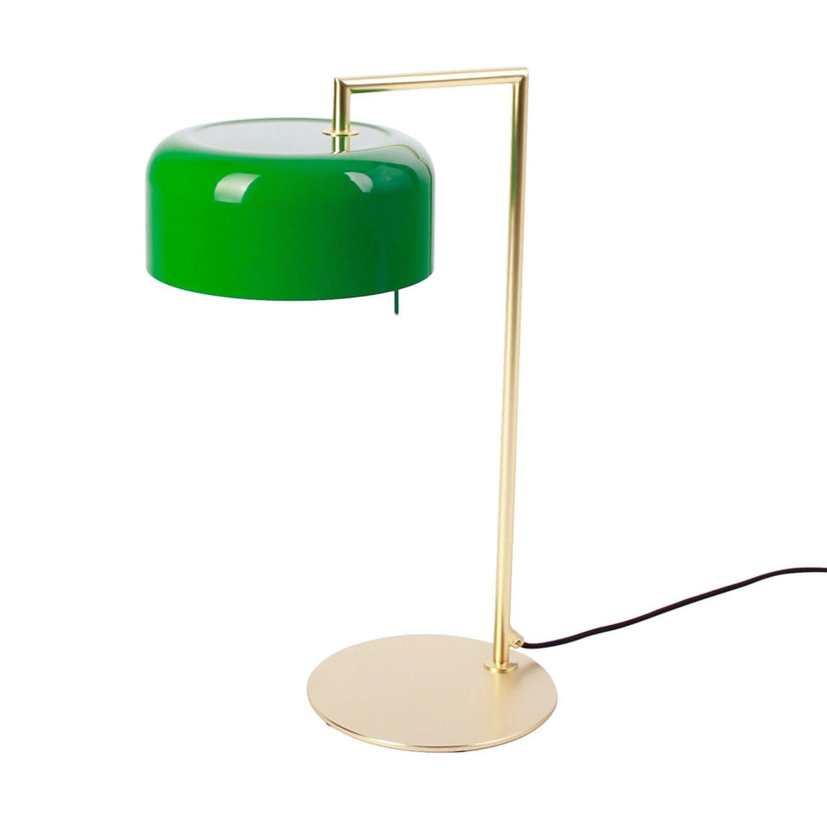 Seed Design - Lalu+ Table Lamp - SQ-250MDR-GRN | Montreal Lighting & Hardware