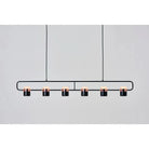 Seed Design - Ling Pendant Light 6 - SLD-80PF6-BK | Montreal Lighting & Hardware