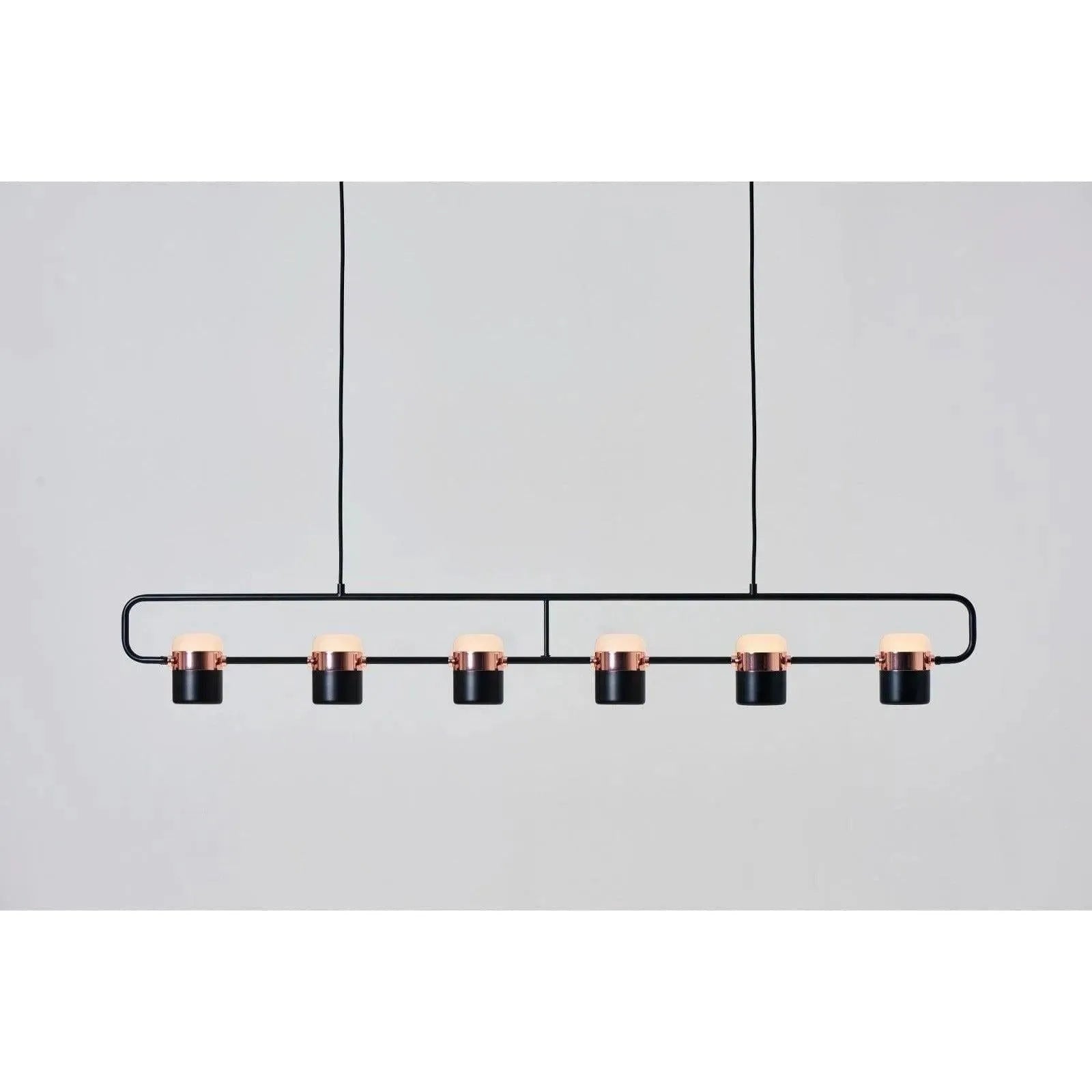 Seed Design - Ling Pendant Light 6 - SLD-80PF6-BK | Montreal Lighting & Hardware