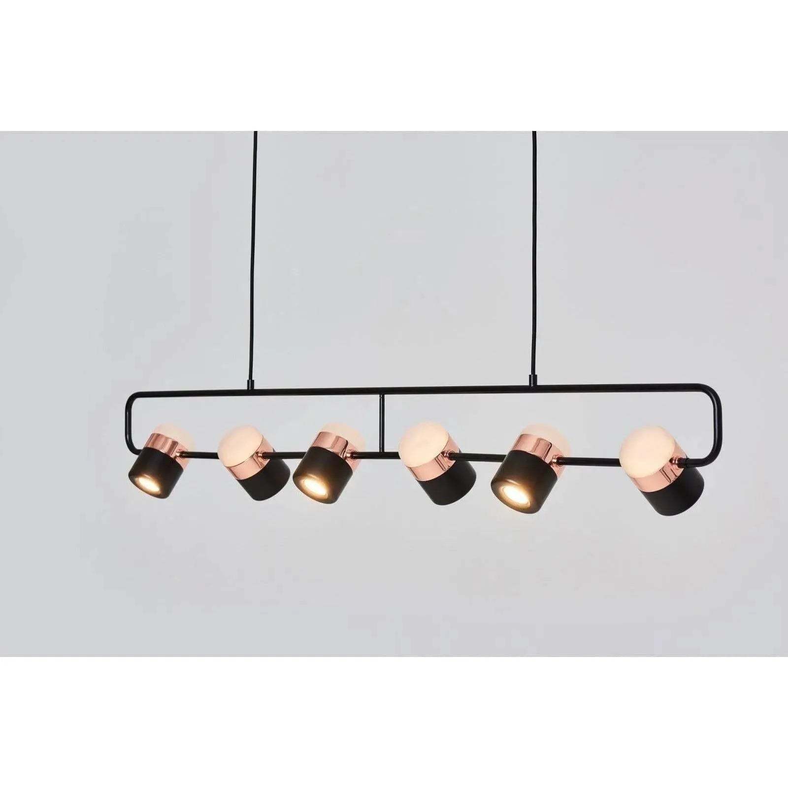 Seed Design - Ling Pendant Light 6 - SLD-80PF6-BK | Montreal Lighting & Hardware