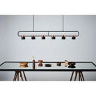 Seed Design - Ling Pendant Light 6 - SLD-80PF6-BK | Montreal Lighting & Hardware