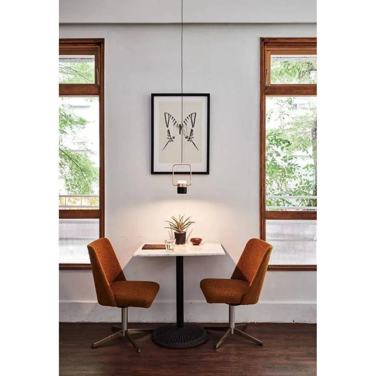 Seed Design - Ling Pendant Light Single V - SLD-80PV-BK | Montreal Lighting & Hardware