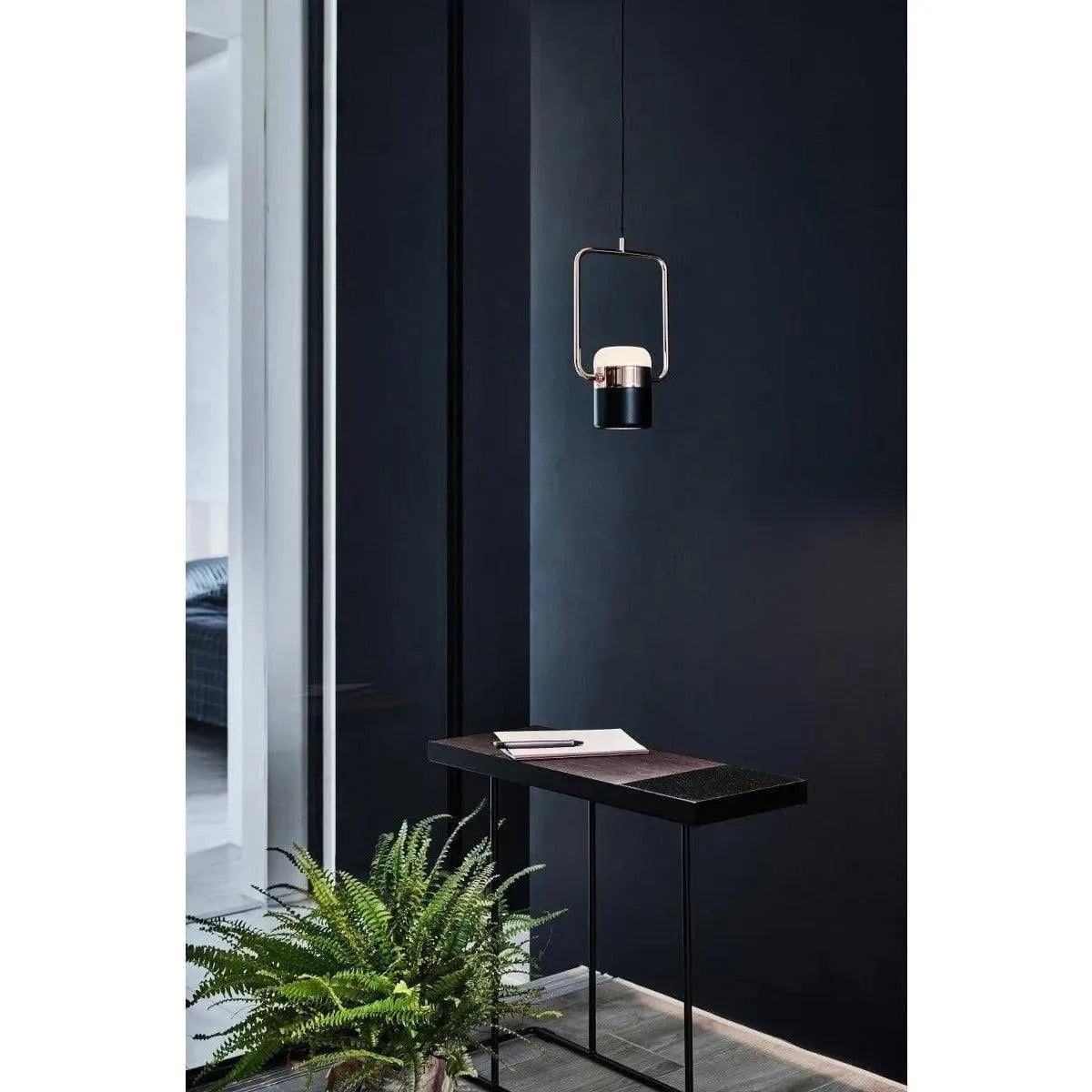 Seed Design - Ling Pendant Light Single V - SLD-80PV-BK | Montreal Lighting & Hardware