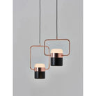 Seed Design - Ling Pendant Light Single V - SLD-80PV-BK | Montreal Lighting & Hardware