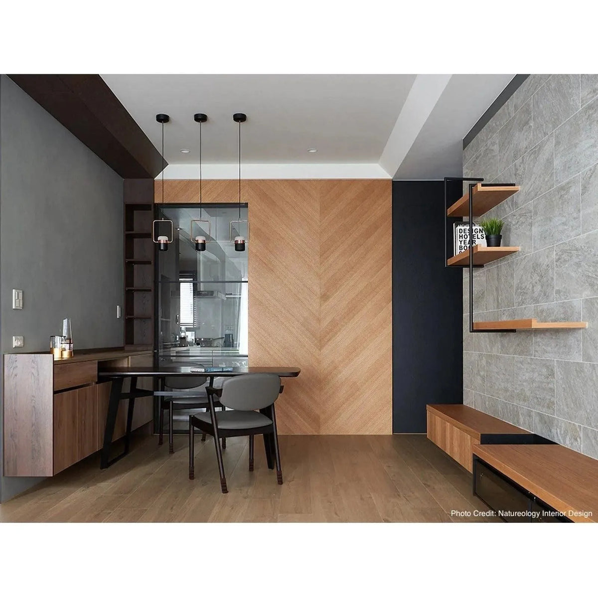 Seed Design - Ling Pendant Light Single V - SLD-80PV-BK | Montreal Lighting & Hardware