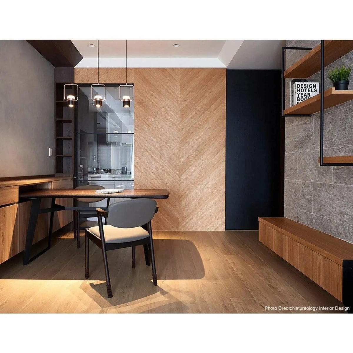 Seed Design - Ling Pendant Light Single V - SLD-80PV-BK | Montreal Lighting & Hardware