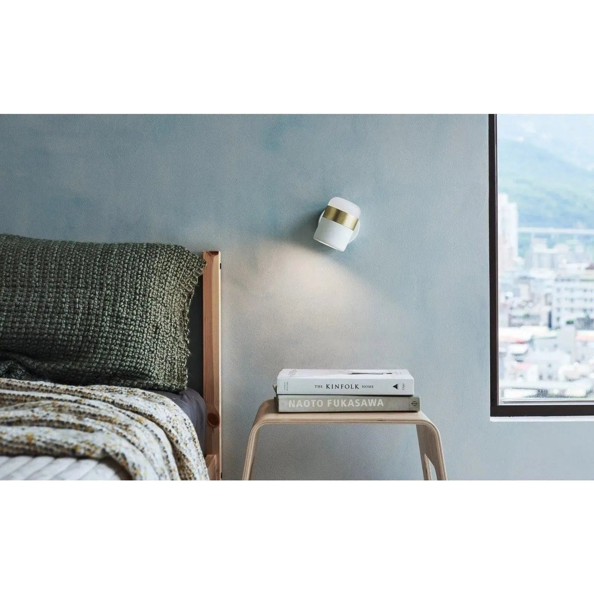 Seed Design - Ling Wall Lamp - SLD-80WTE-WH | Montreal Lighting & Hardware