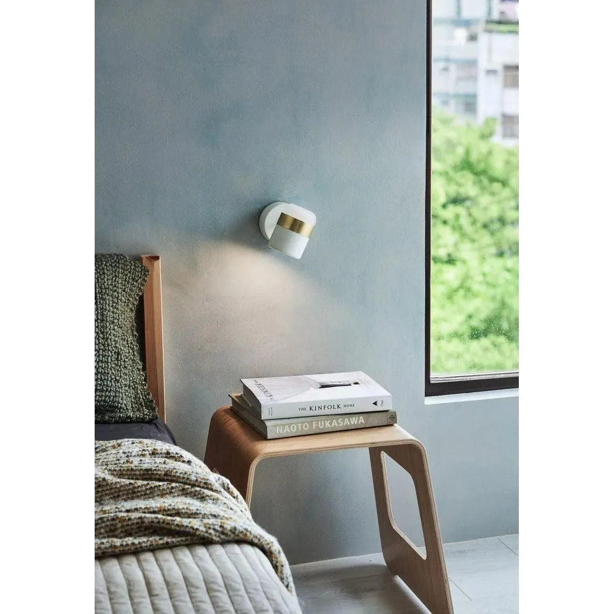 Seed Design - Ling Wall Lamp - SLD-80WTE-WH | Montreal Lighting & Hardware