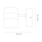 Seed Design - Ling Wall Lamp - SLD-80WTE-WH | Montreal Lighting & Hardware