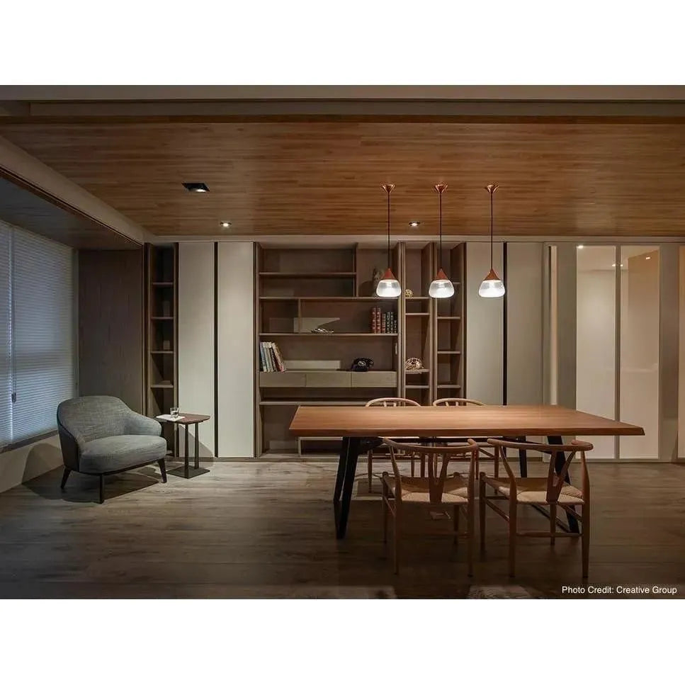 Seed Design - Mist Pendant Light - SQ-8997P-CRM | Montreal Lighting & Hardware