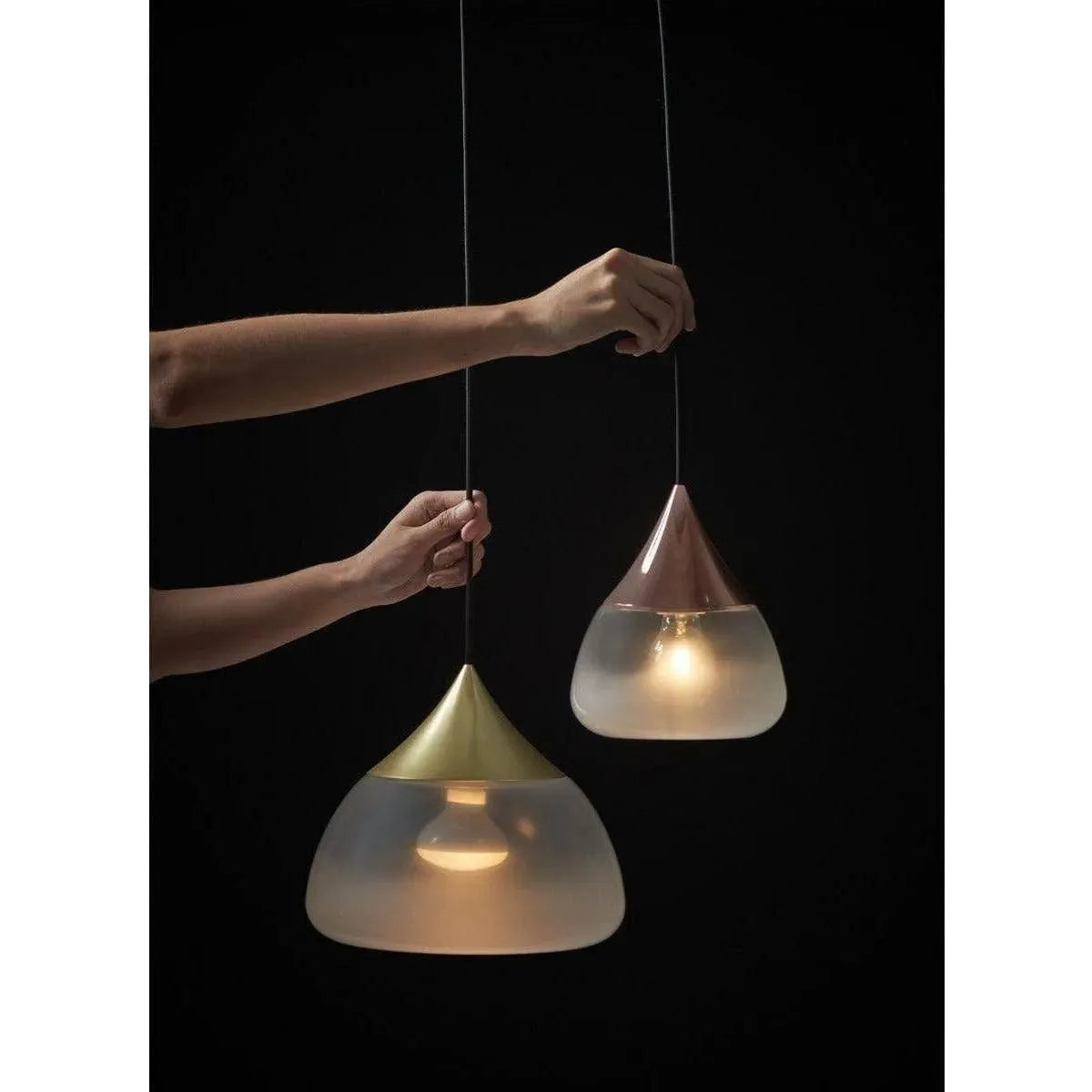 Seed Design - Mist Pendant Light - SQ-8997P-CRM | Montreal Lighting & Hardware
