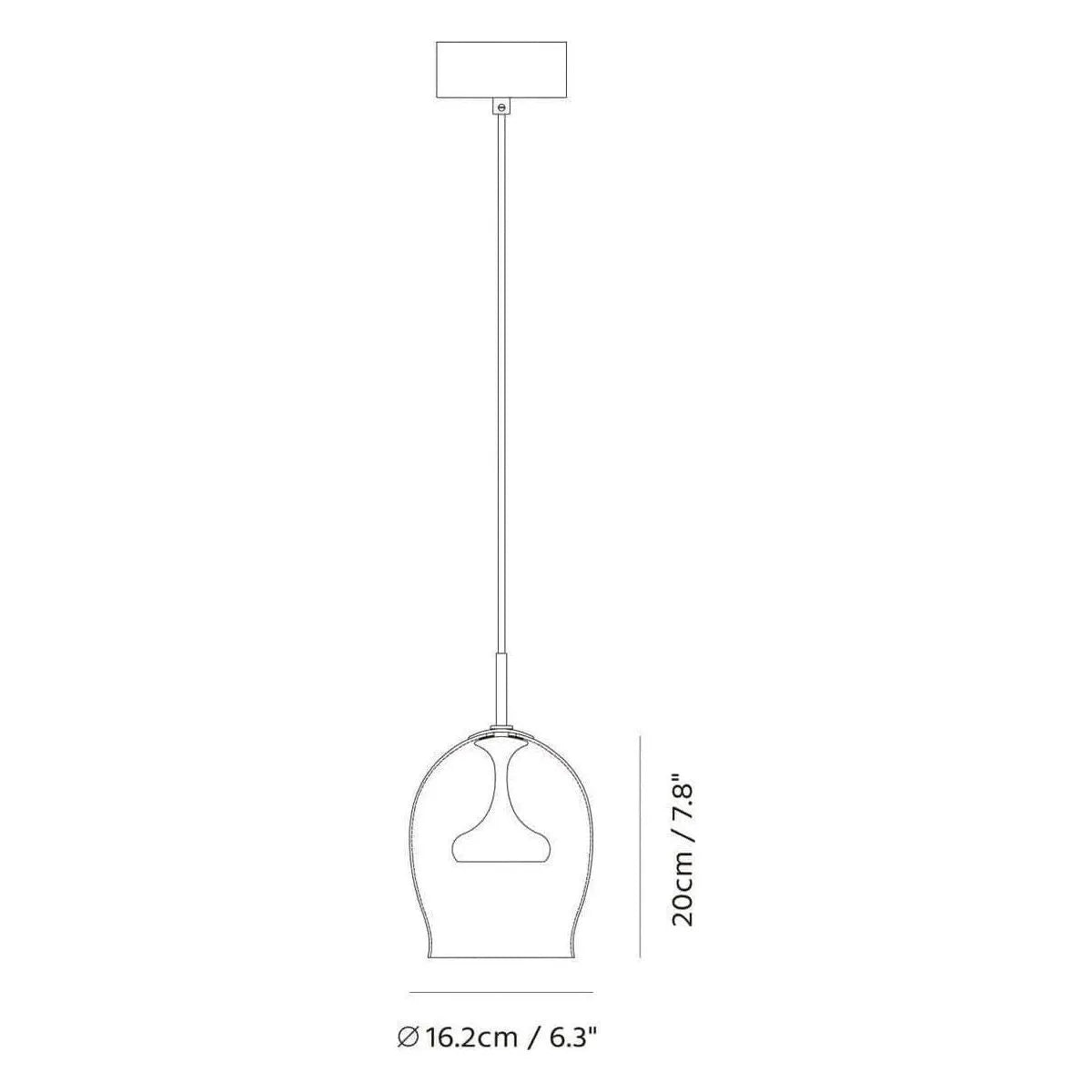 Seed Design - Moai Pendant Light - SLD-201P-BRS | Montreal Lighting & Hardware