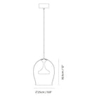 Seed Design - Moai Pendant Light - SLD-201P-BRS | Montreal Lighting & Hardware