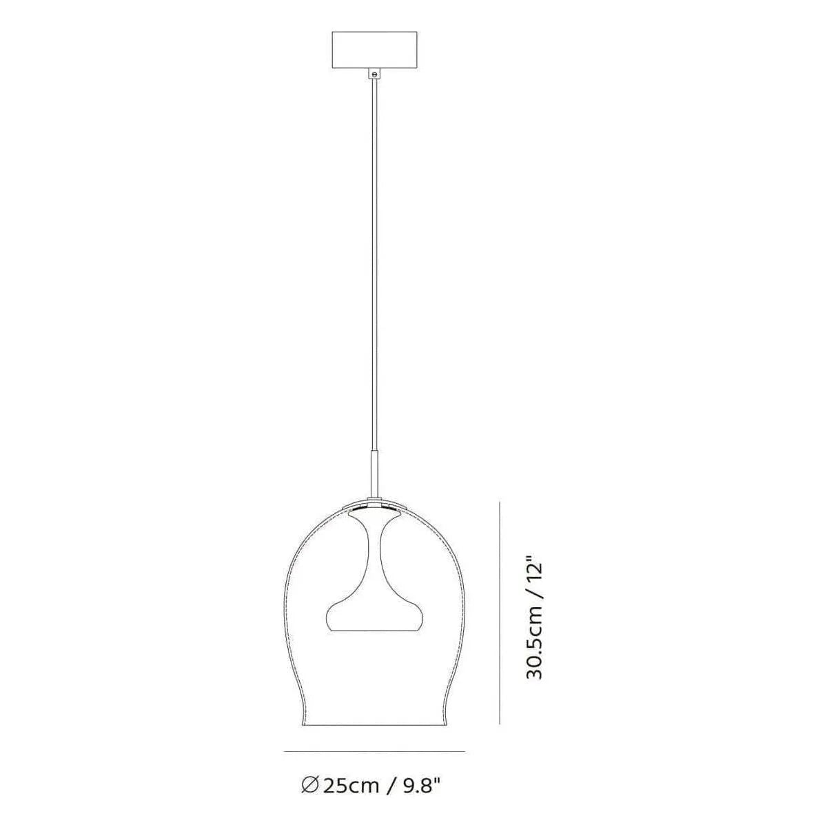 Seed Design - Moai Pendant Light - SLD-201P-BRS | Montreal Lighting & Hardware
