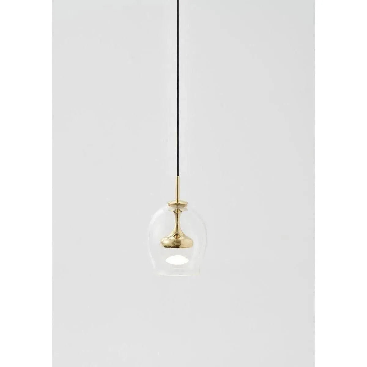 Seed Design - Moai Pendant Light - SLD-201P-BRS | Montreal Lighting & Hardware