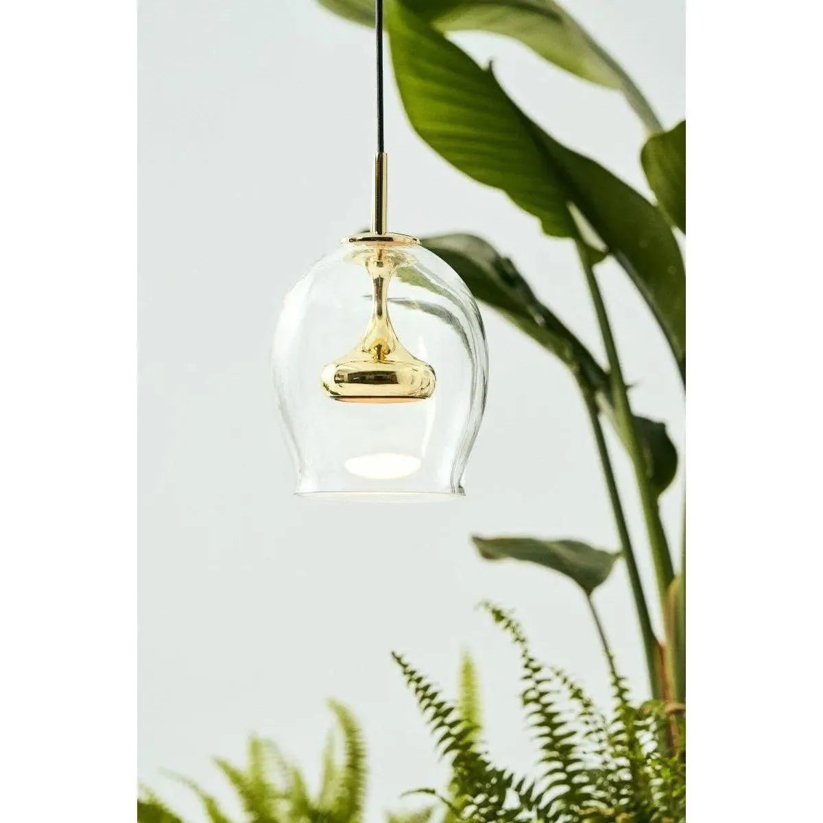 Seed Design - Moai Pendant Light - SLD-201P-BRS | Montreal Lighting & Hardware