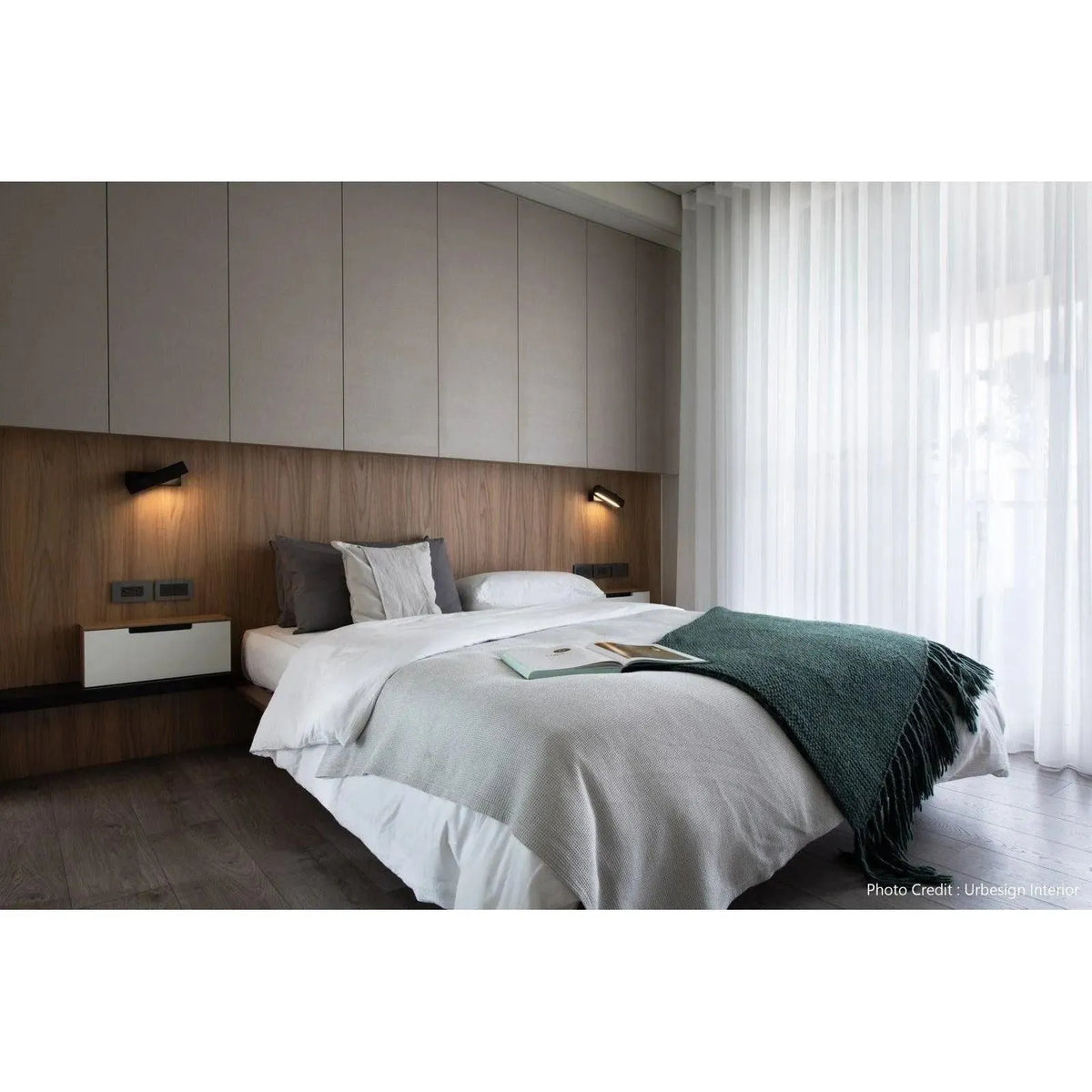 Seed Design - Mumu Wall Lamp - SLD-3981W-BK | Montreal Lighting & Hardware