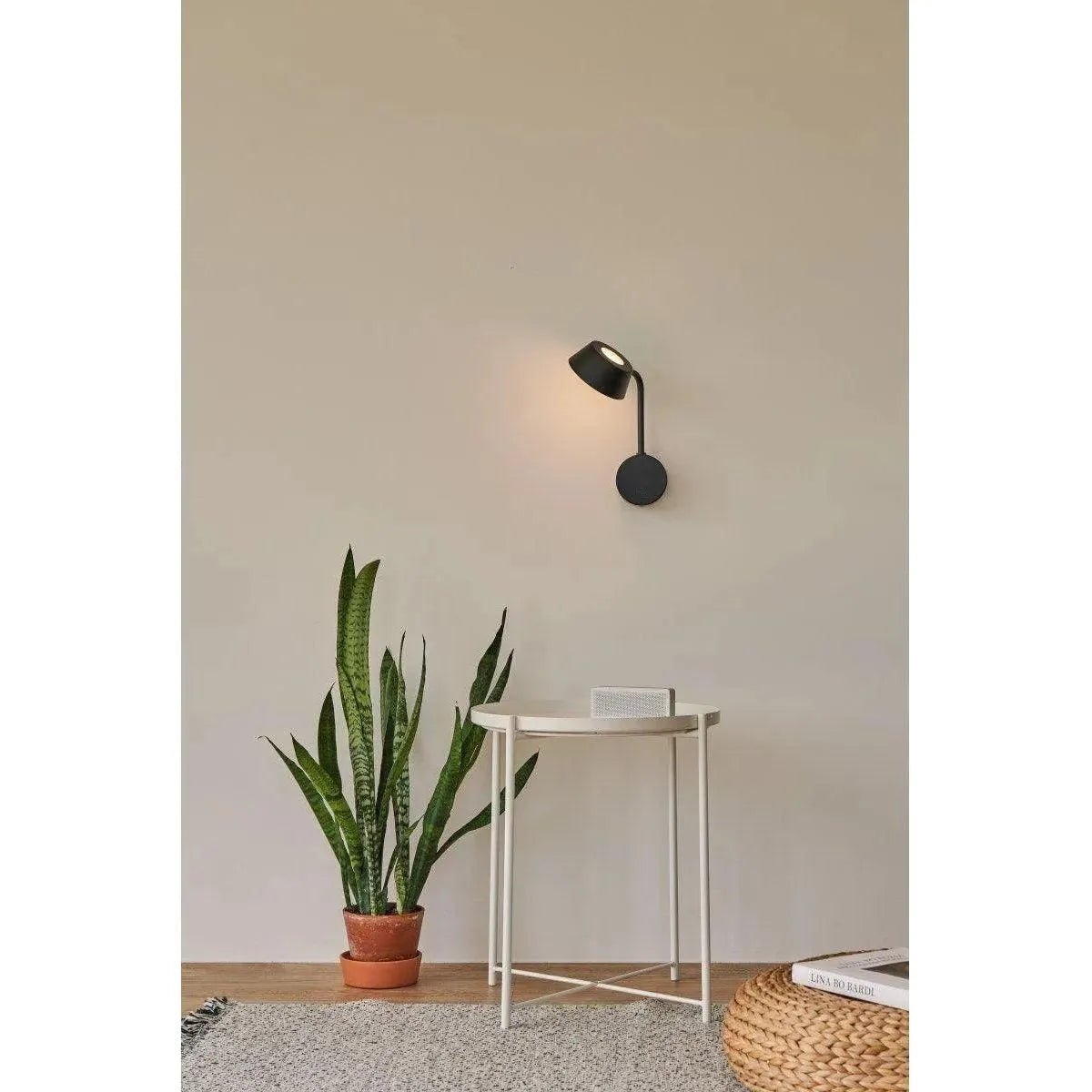 Seed Design - OLO Arm Wall Lamp - SLD-130WUTE-BK | Montreal Lighting & Hardware