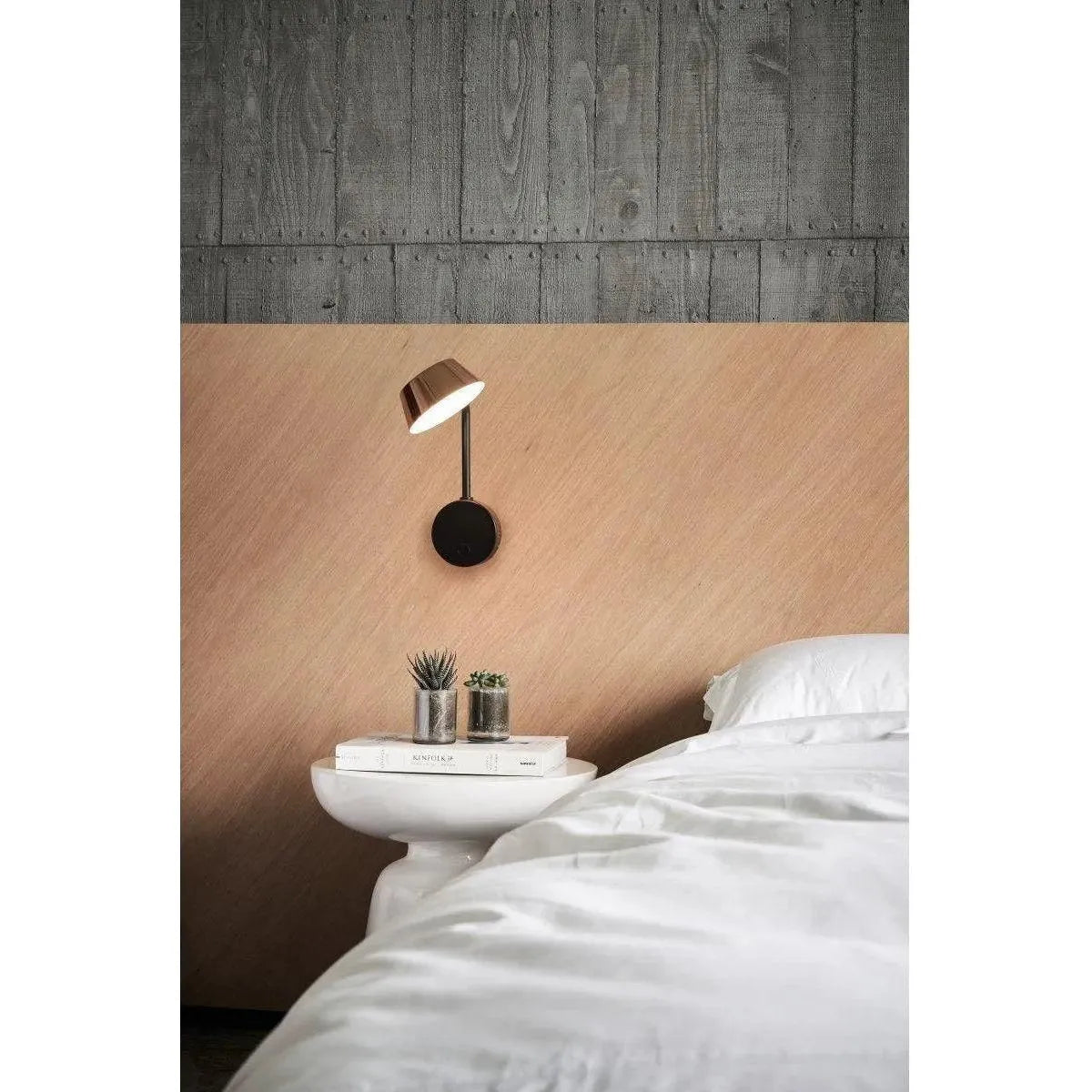 Seed Design - OLO Arm Wall Lamp - SLD-130WUTE-BK | Montreal Lighting & Hardware