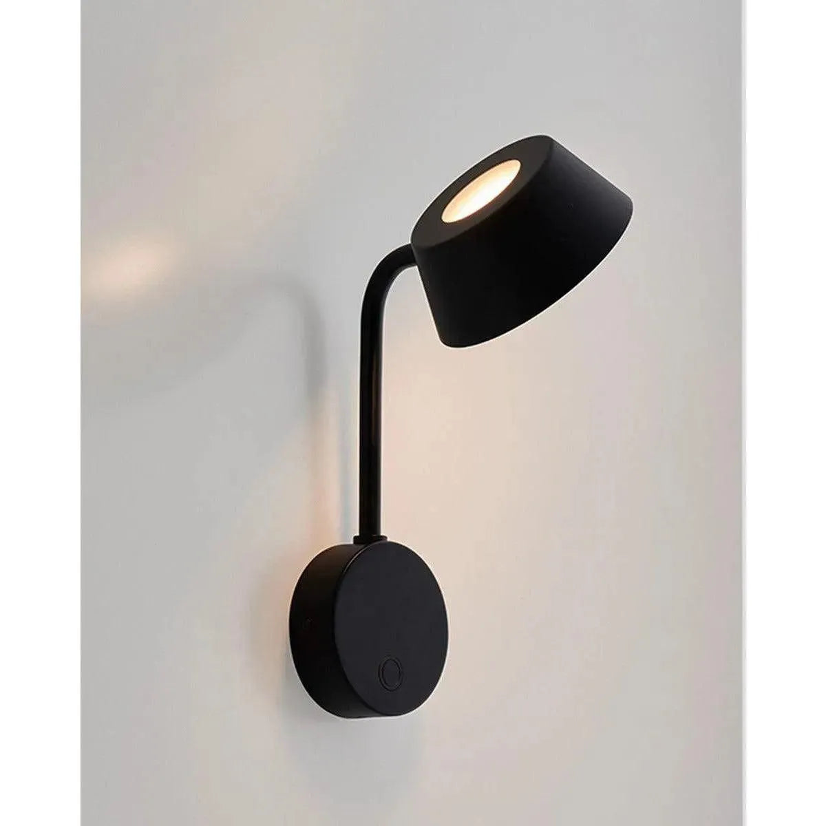 Seed Design - OLO Arm Wall Lamp - SLD-130WUTE-BK | Montreal Lighting & Hardware
