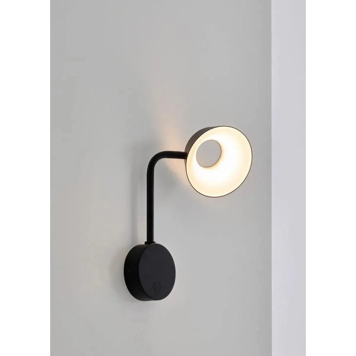 Seed Design - OLO Arm Wall Lamp - SLD-130WUTE-BK | Montreal Lighting & Hardware