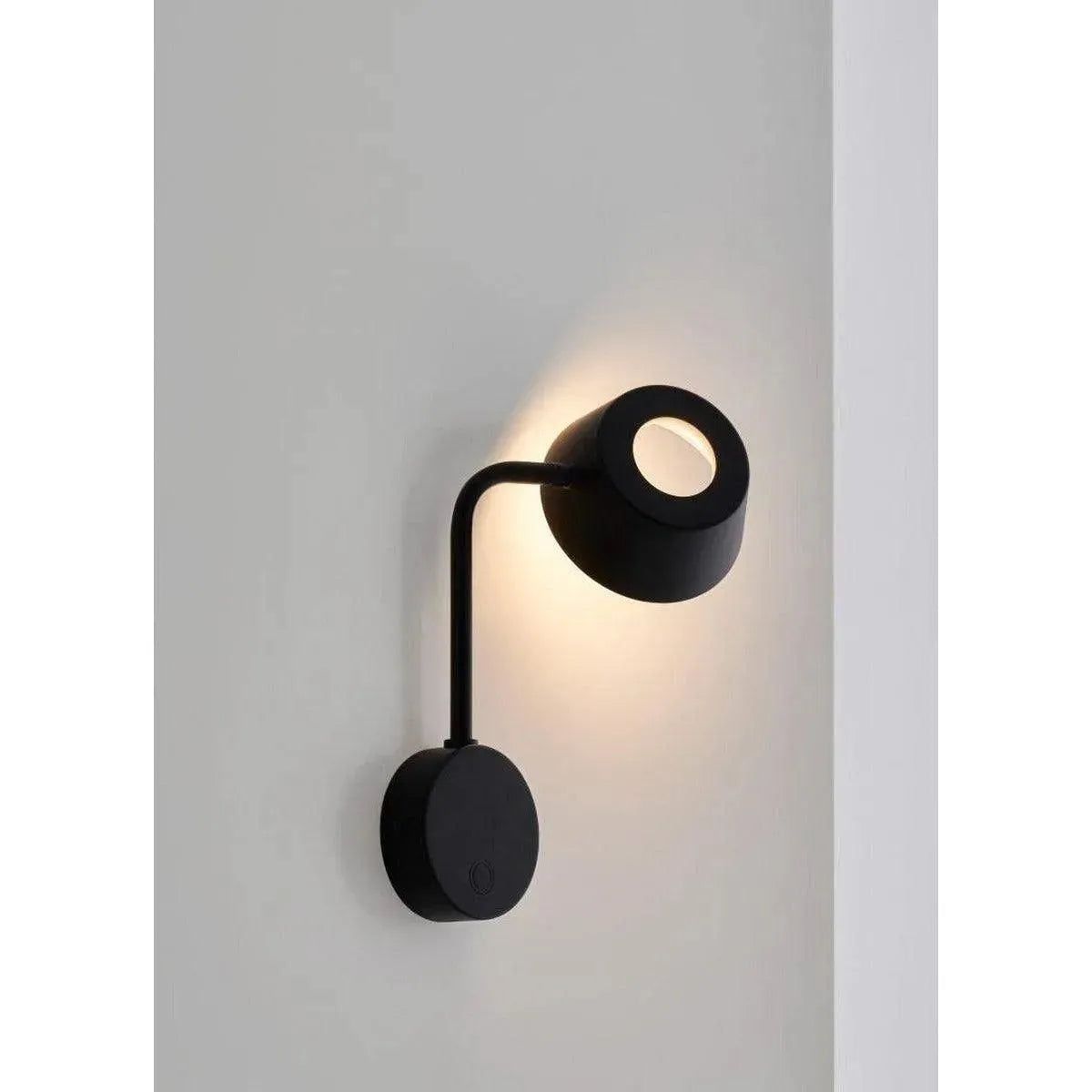 Seed Design - OLO Arm Wall Lamp - SLD-130WUTE-BK | Montreal Lighting & Hardware
