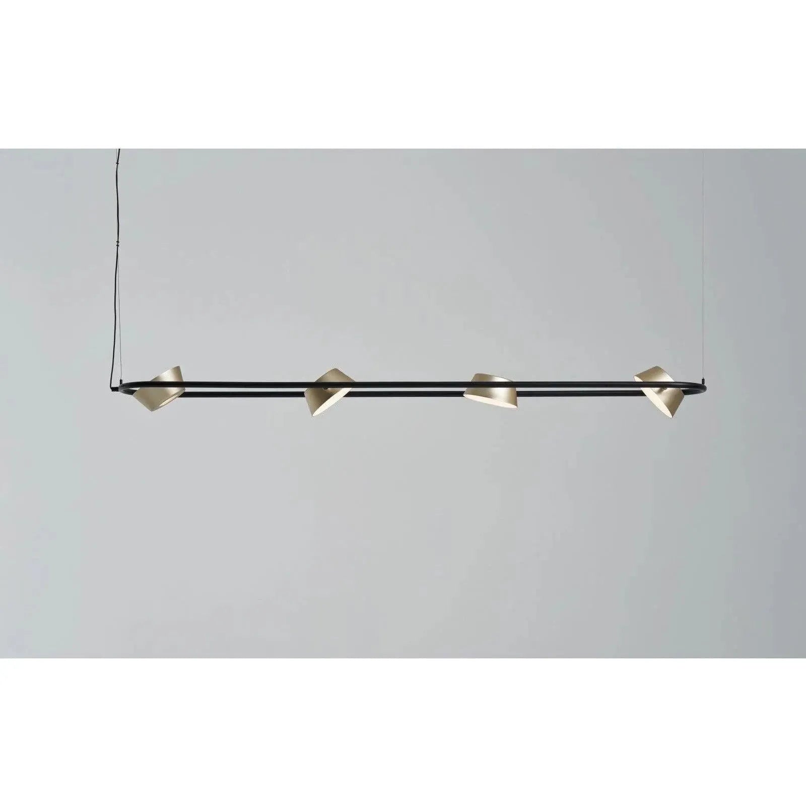 Seed Design - OLO Linear Pendant Light - SLD-130PL4-BK | Montreal Lighting & Hardware