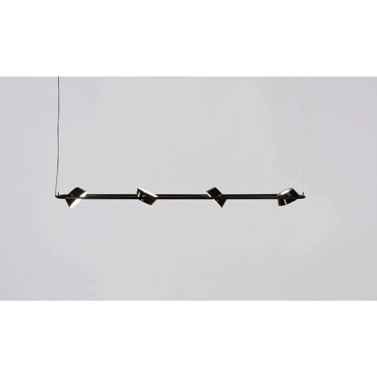 Seed Design - OLO Linear Pendant Light - SLD-130PL4-BK | Montreal Lighting & Hardware