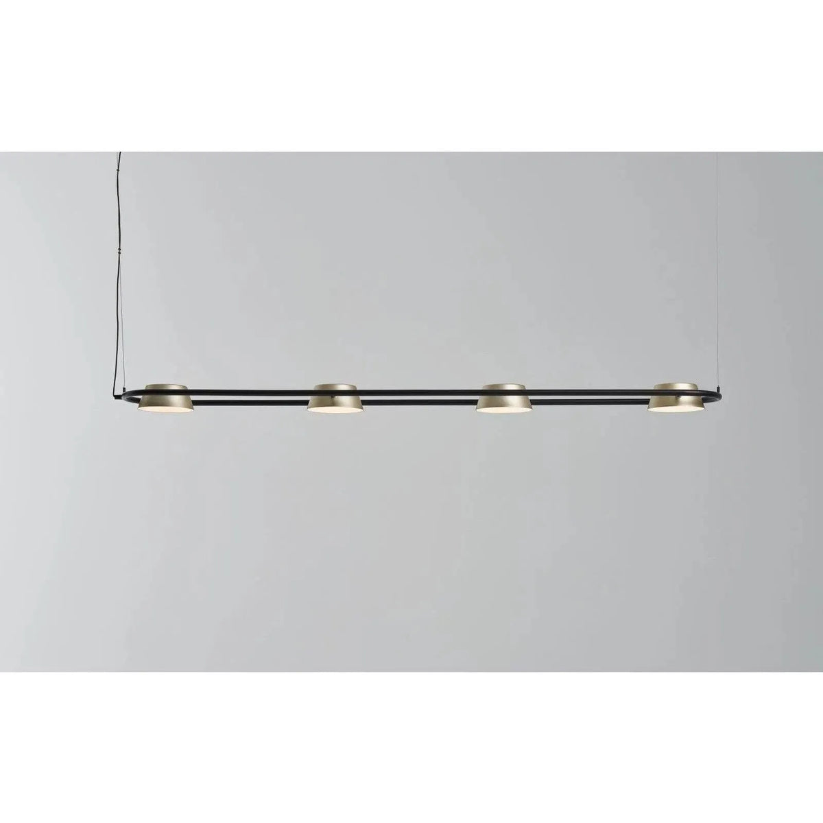 Seed Design - OLO Linear Pendant Light - SLD-130PL4-GLD | Montreal Lighting & Hardware