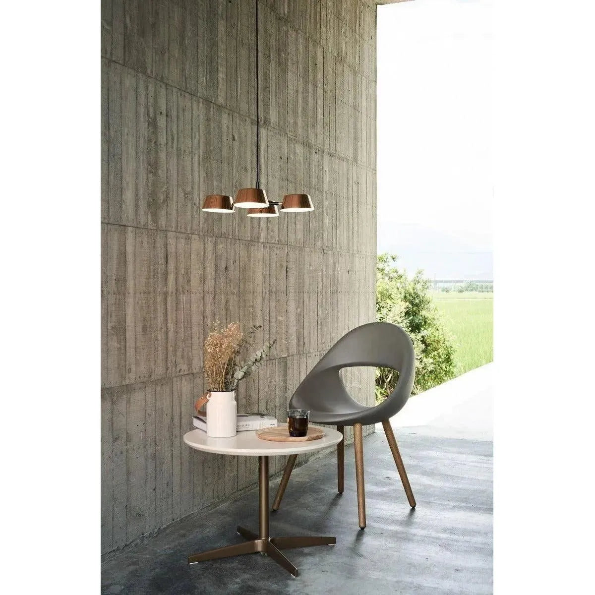 Seed Design - OLO PC4 Pendant Light - SLD-130PC4-CPR | Montreal Lighting & Hardware