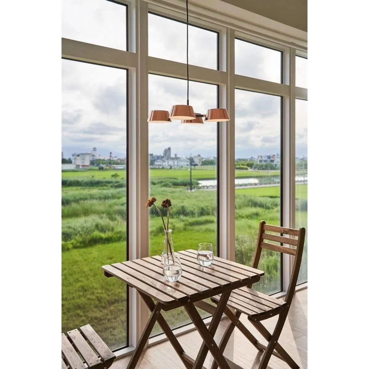 Seed Design - OLO PC4 Pendant Light - SLD-130PC4-CPR | Montreal Lighting & Hardware