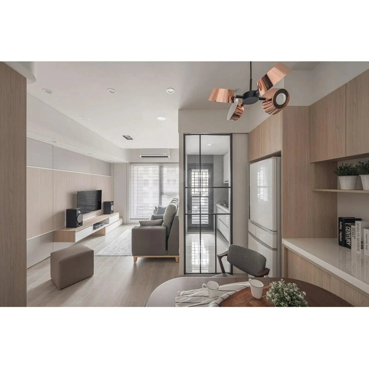 Seed Design - OLO PC4 Pendant Light - SLD-130PC4-CPR | Montreal Lighting & Hardware